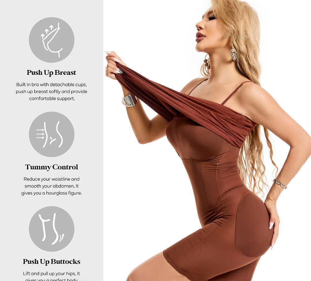 Robe Longue Moulante 2 en 1