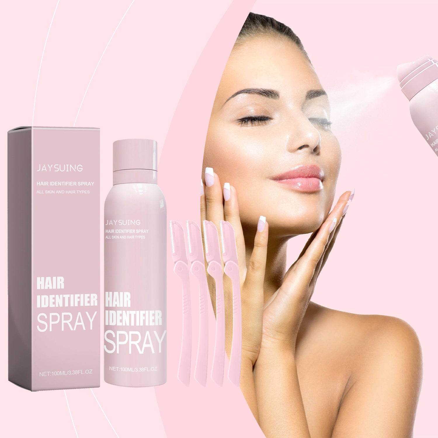 Vaporisateur Spray pour épilation du visage