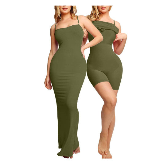 Robe Longue Moulante 2 en 1