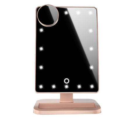 Miroir maquillage ecran tactile LED