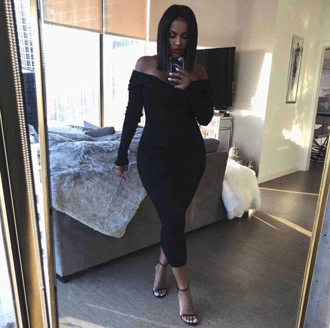 Robe Longue Moulante - Camila