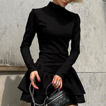 Robe col haut