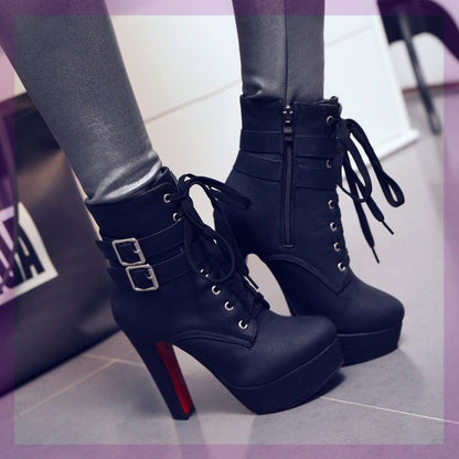 Bottines Lacets