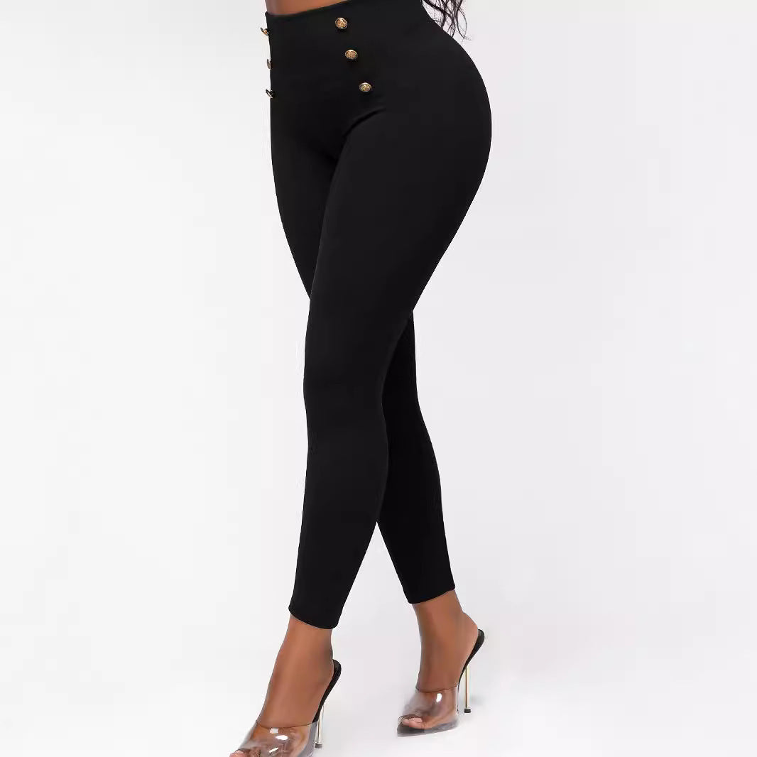 Pantalon taille haute