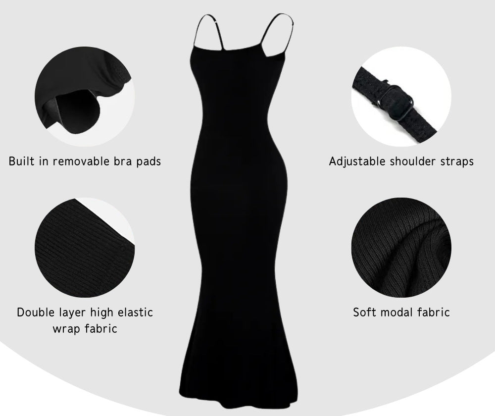 Robe Longue Moulante 2 en 1