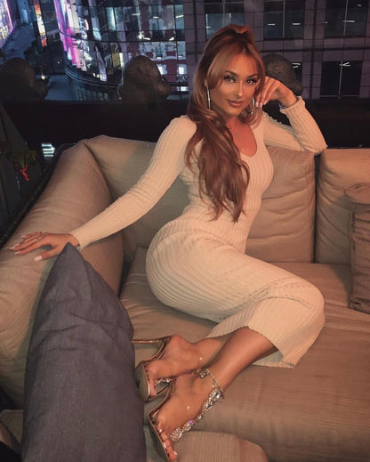 Robe Longue Moulante