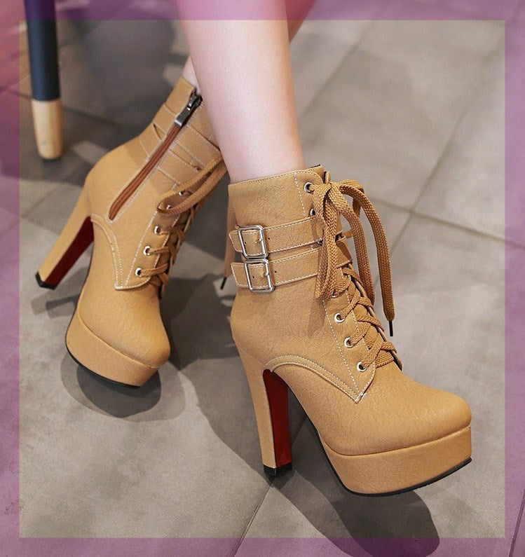 Bottines Lacets
