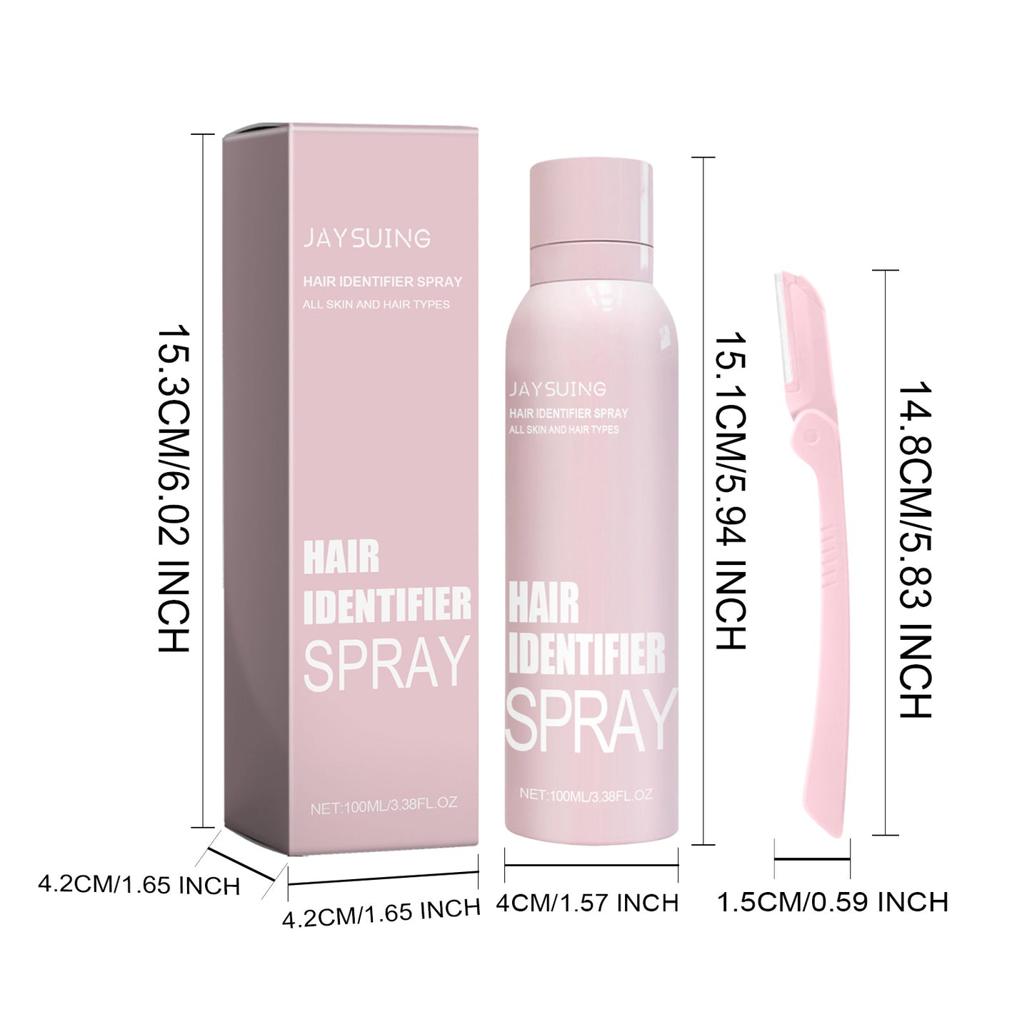  Vaporisateur Spray pour épilation du visage