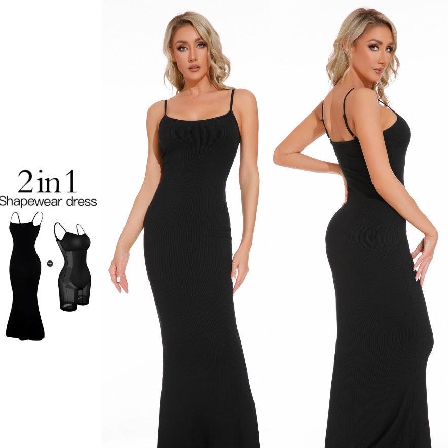 Robe Longue Moulante 2 en 1