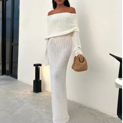 Robe épaules nues 