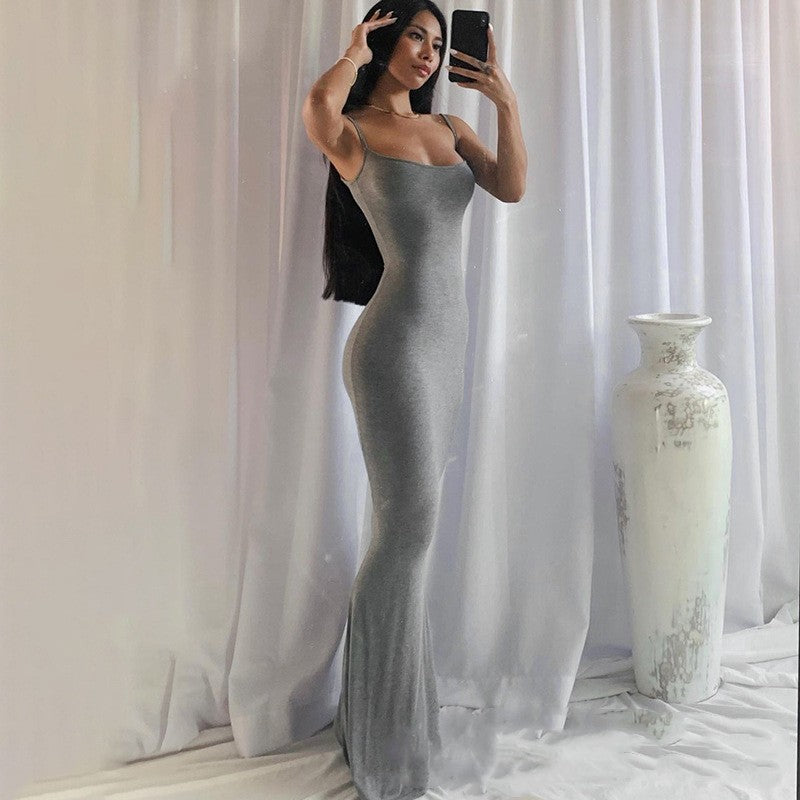 Robe Longue Moulante 2 en 1