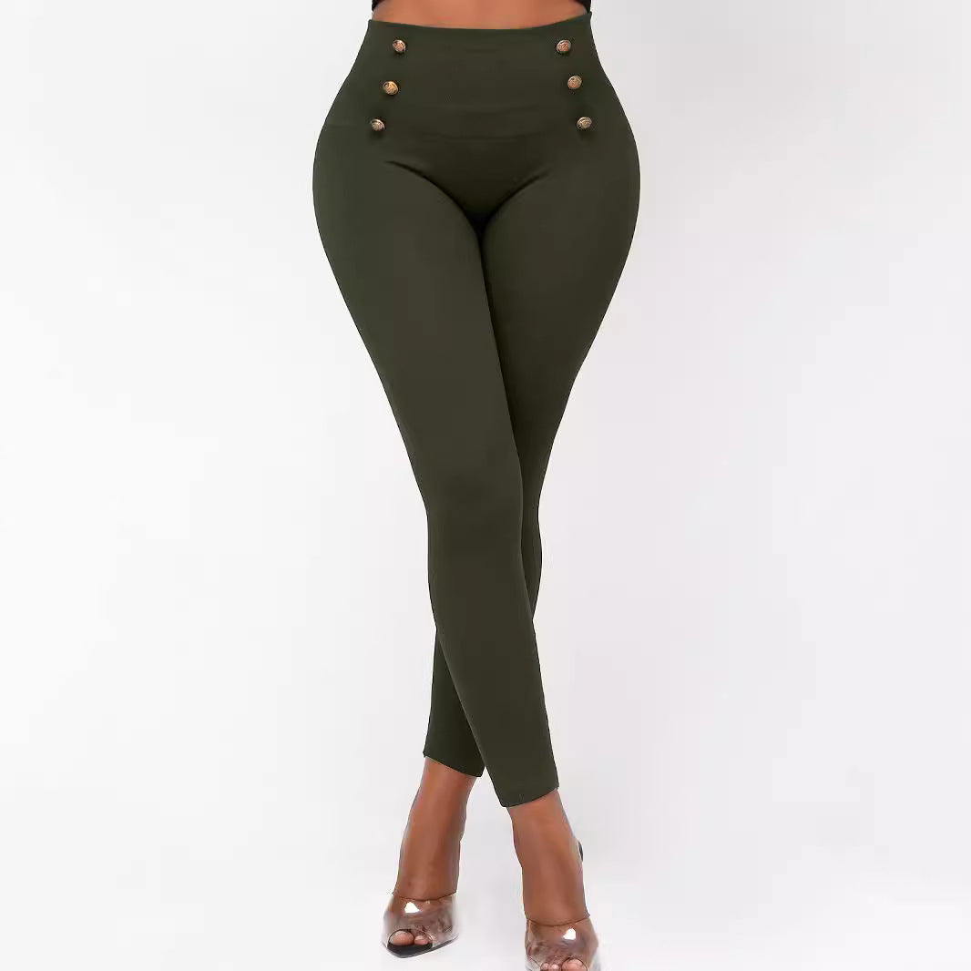  Pantalon taille haute