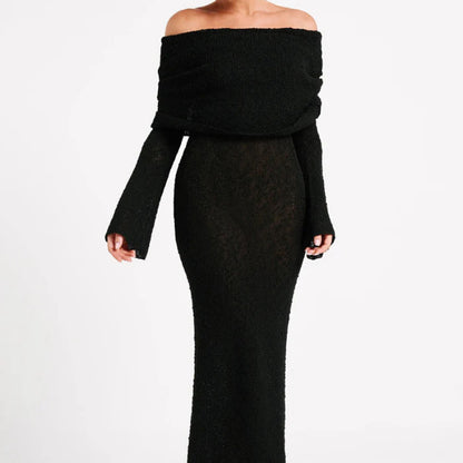Robe épaules nues 