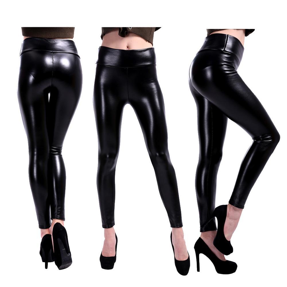 Leggings cuir